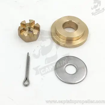 

Captain Propeller Hardware Kits Fit Yamaha Outboard 9.9HP F9.9 15HP F15C F15 F20 Thrust Washer/Spacer/Washer/Nut/Cotter Pin