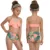 2021 Girl Swimsuit Two Pieces Children's Swimwear Swim Suits Child Ruffle bikinis Split Mesh Bikini Sets Купальник 2-14T