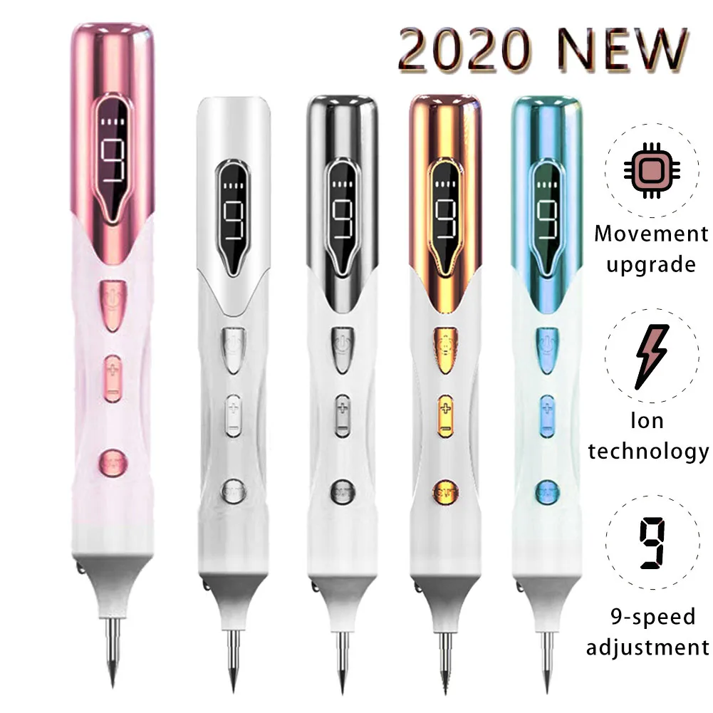 Laser de Remoção de Toupeira Remoção de Toupeira Cuidados com a Pele Removedor de Mancha Caneta Plasma Tatuagem Verruga Freckle Facial Remoção Tag Elétrica Escuro Pen 1 Caneta Laser de Remoção de Toupeira Plasma