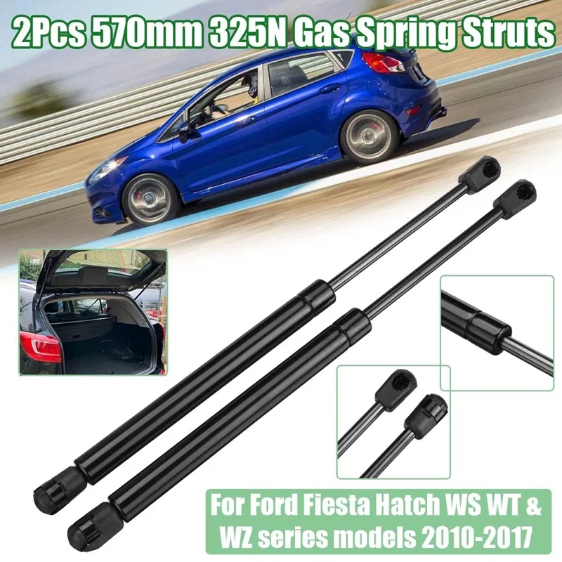 2Pcs ڵ ޹   Ʈ  ǿŸ ġ WS WT WZ ø     Ʈ 2010-2017 570mm 325N