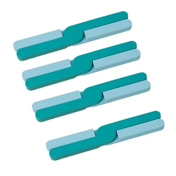 

4 Cross Silicone Heat Insulation Pads Household Foldable Table Heat Insulation Pot Pot Mat Placemat Mat