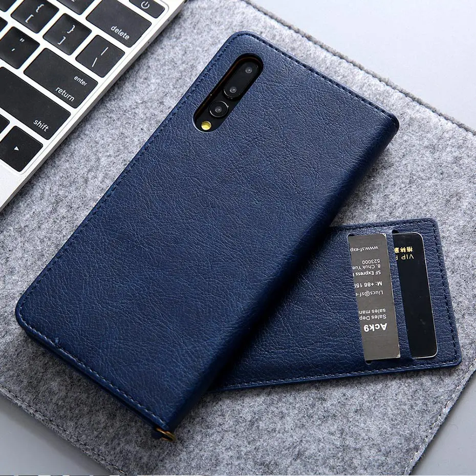 Винтажный чехол-Кошелек из искусственной кожи личи для huawei P20 Pro Lite P30 Pro, роскошный противоударный чехол для телефона mate 20 pro, чехол