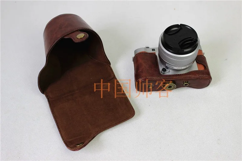 Полный корпус Точная посадка из искусственной кожи чехол для Fujifilm Fuji X-A7 XA7 X-A5 X-A20 xa5 xa20 15-45 мм крышка объектива с плечевым ремнем