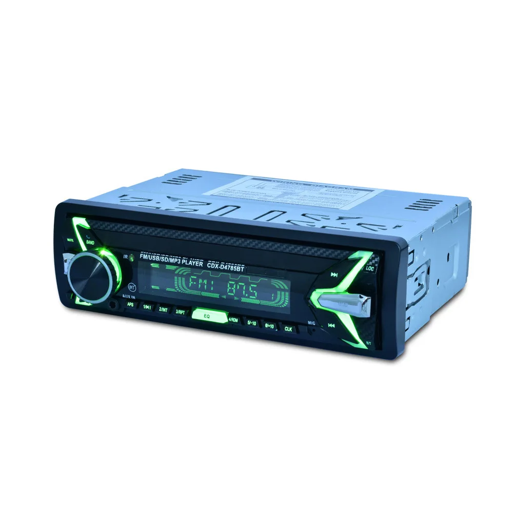 Съемный автомобильный mp3-плеер радио Bluetooth Авто Стерео Аудио ЖК-экран USB SD fm-приемник головное устройство встроенный радио fm-тюнер