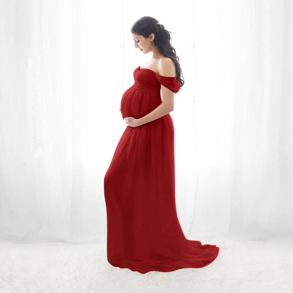 Платья для беременных для фотосессии; платье для беременных; vestidos; платье для беременных; vestido embarazada; однотонное платье с длинными рукавами; Z4