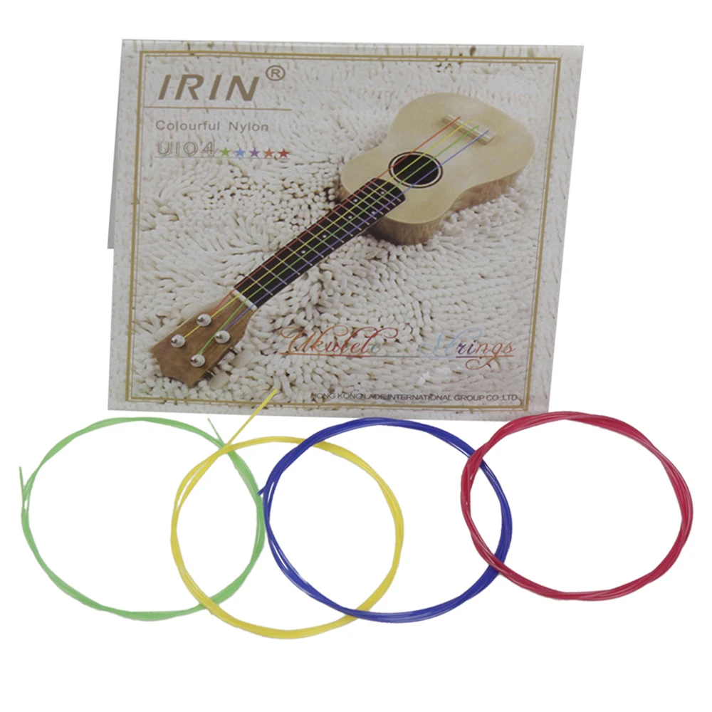 M mbat 4 teile/satz u104 Nylon Ukulele Saiten Ersatz Saiten instrument für Ukulele Teile praktische bunte Gitarren saite – Detail 17