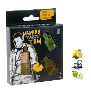

Flavoring with replaceable unit: lemon, black ice, Apple 4580048