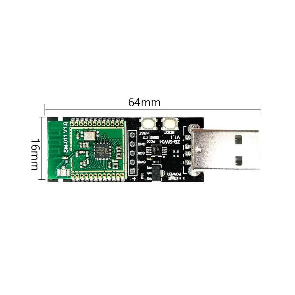 Silicon Labs Zigbee 3.0 USB Dongle EFR32MG21 Wireless Gateway Module Supports ZHA And Zigbee2mqtt Home Assistant Automation