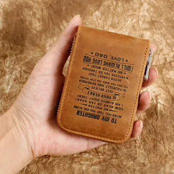 

RFID Blocking Leather Credit Card Holder Anti Thief Zipper Rfid Card Protection Women Cardholder Rfid Protection Wallets