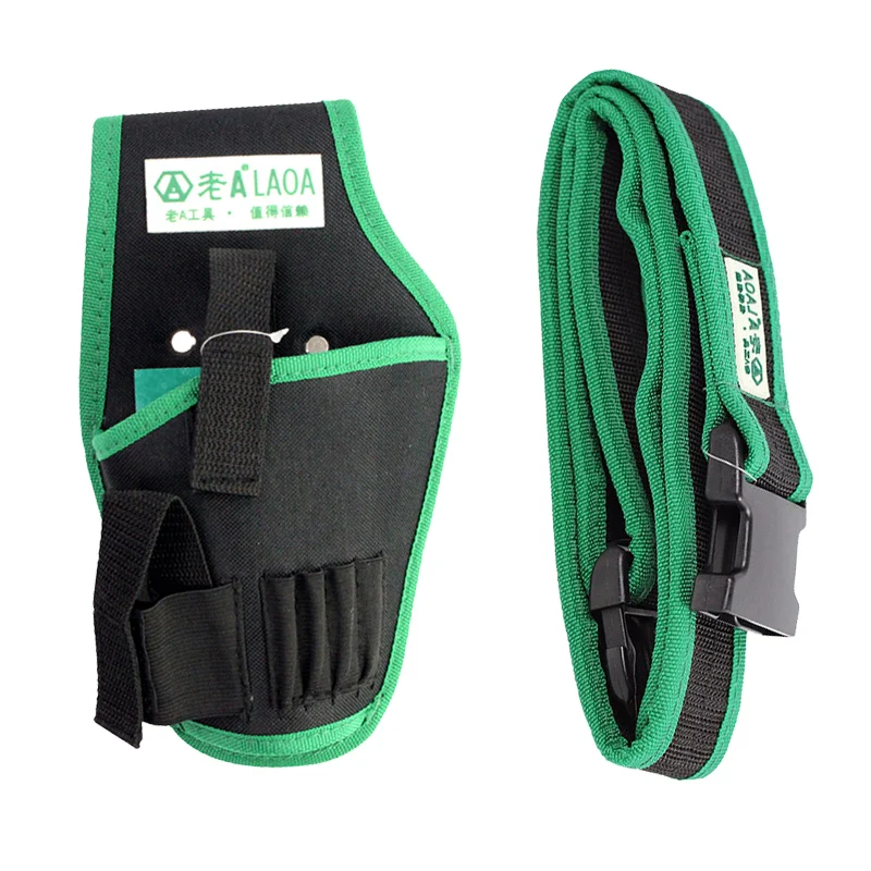 LAOA Professional Electrician's Bag 600D Waterproof pockets Tool Bag Multifunction Repair Kit Thick Fabric Tool Belt Bag plumbers tool bag Tool Storage Items