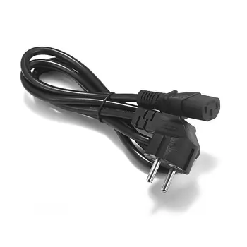 

150pcs Computer Power Cord 1.5m 3m 5m 10m 2 Prong Schuko EU to IEC C13 Power Extension Cable For PC Monitor Printer TV Projector