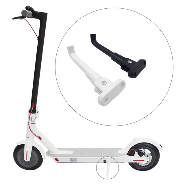 Béquille Pour Trottinette Électrique Xiaomi M365, Pro, Blanche