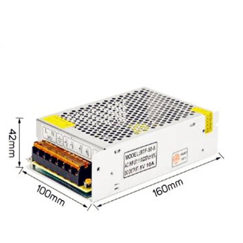 5V 2A/3A/4A/5A/8A/10A/12A/20A/30A/40A/60A переключатель светодиодный Питание трансформаторы WS2812B WS2801 SK6812 SK9822 APA102 Светодиодные ленты