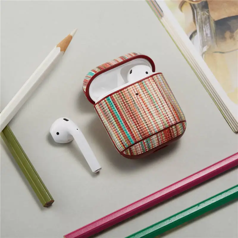Чехол для наушников с рисунком для Apple Air Pods 1/2, зарядная коробка, Bluetooth, беспроводная гарнитура, защитный чехол, противоударный чехол