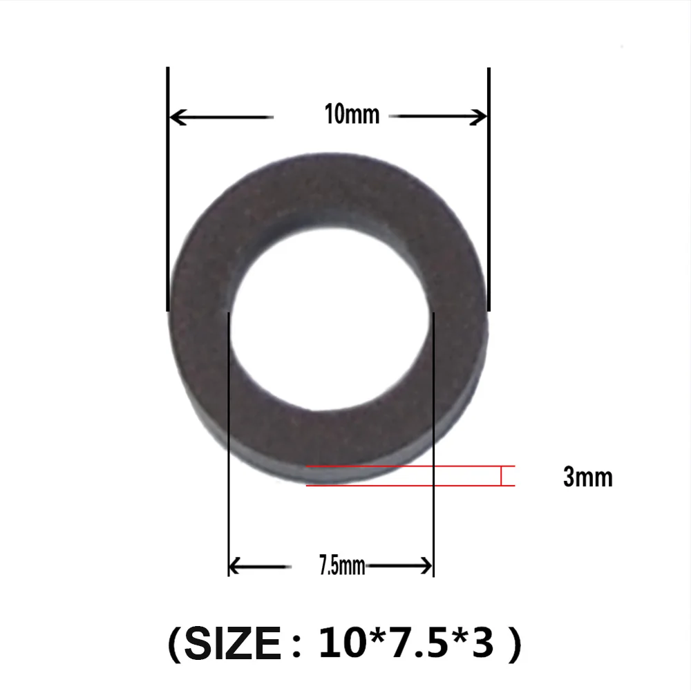4500Psi 300Bar PCP High Pressure Pump Two-Stage Piston Ring PCP Air Compressor Second Stage Piston Ring 10 Piece/Lot air pump air compressor parts high pressure pump parts