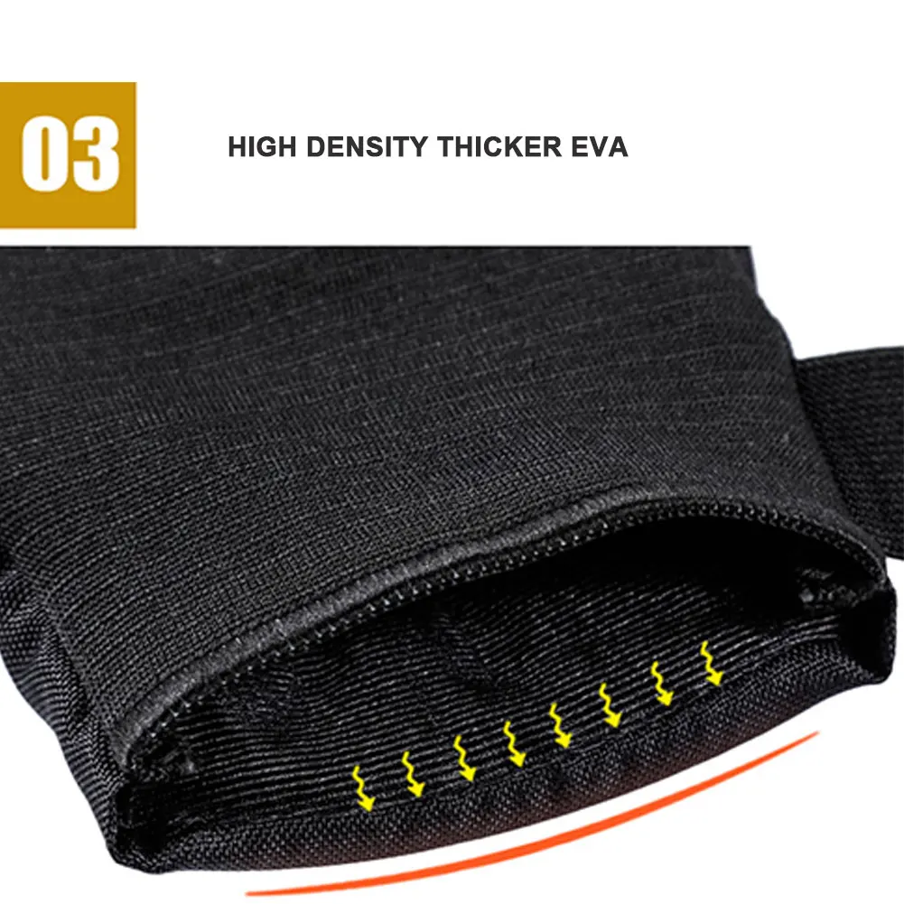 Roller-Skating Kneepad Roller Protector Elbow Motorcycle Black PE+EVA Training Movement Skating Protective Gear Protecting Palm