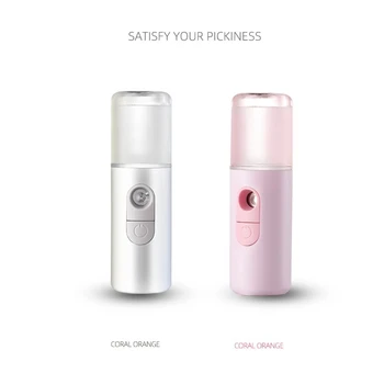 

Handheld Nanomist Facial Humidifier Fog Water Steamer Beauty Hydrating Device Face Care Tool