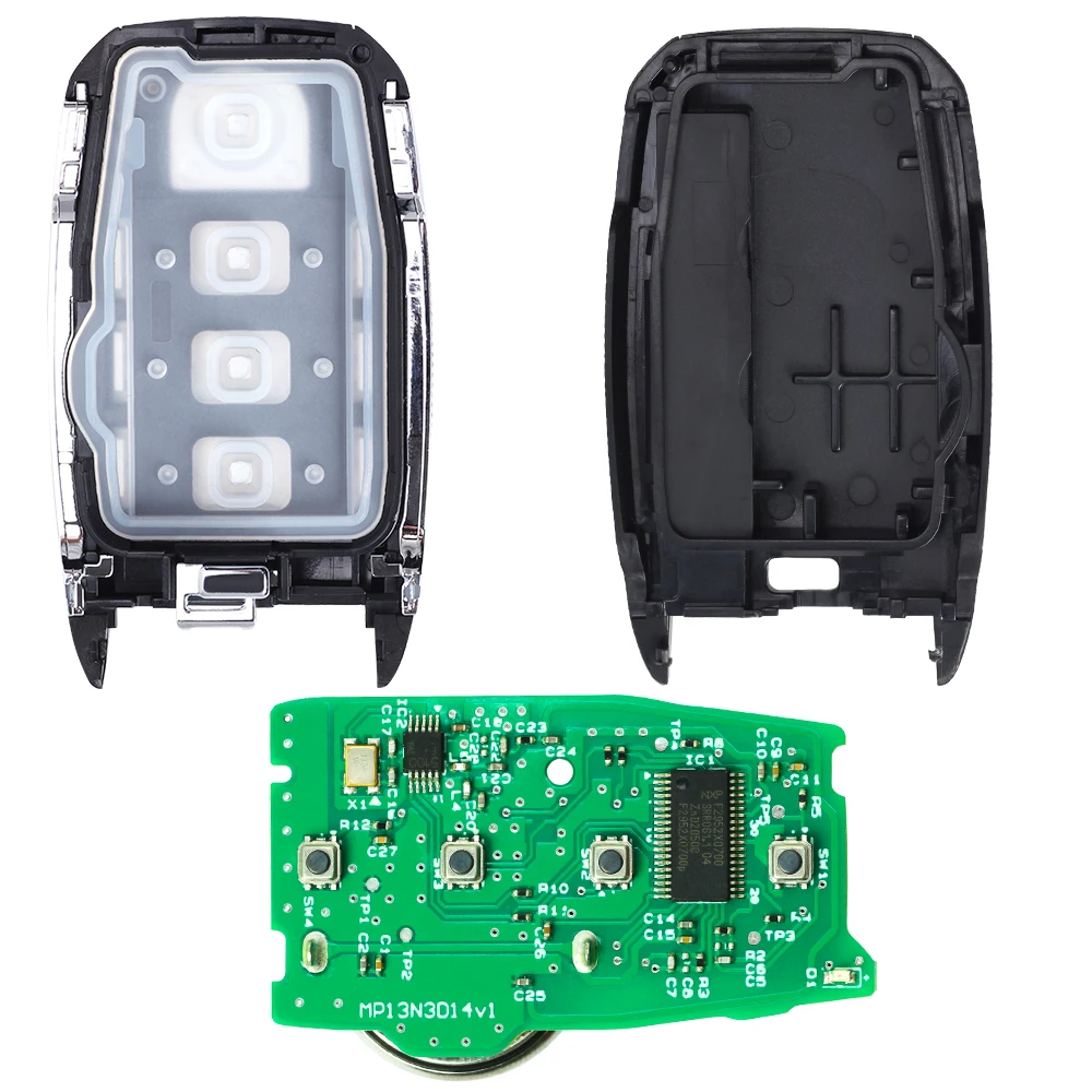 2018 2019 TQ8-FOB-4F08 Keyless Entry Inteligente Remoto Chaveiro 433MHz ID47 Chip