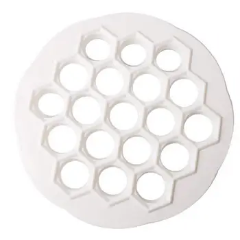 

Non-Stick 19 Holes Dumpling Mante Ravioli Pierogi Pelmeni Mold Maker Kitchen Dough Press Cutter for Making Russian Dumplings