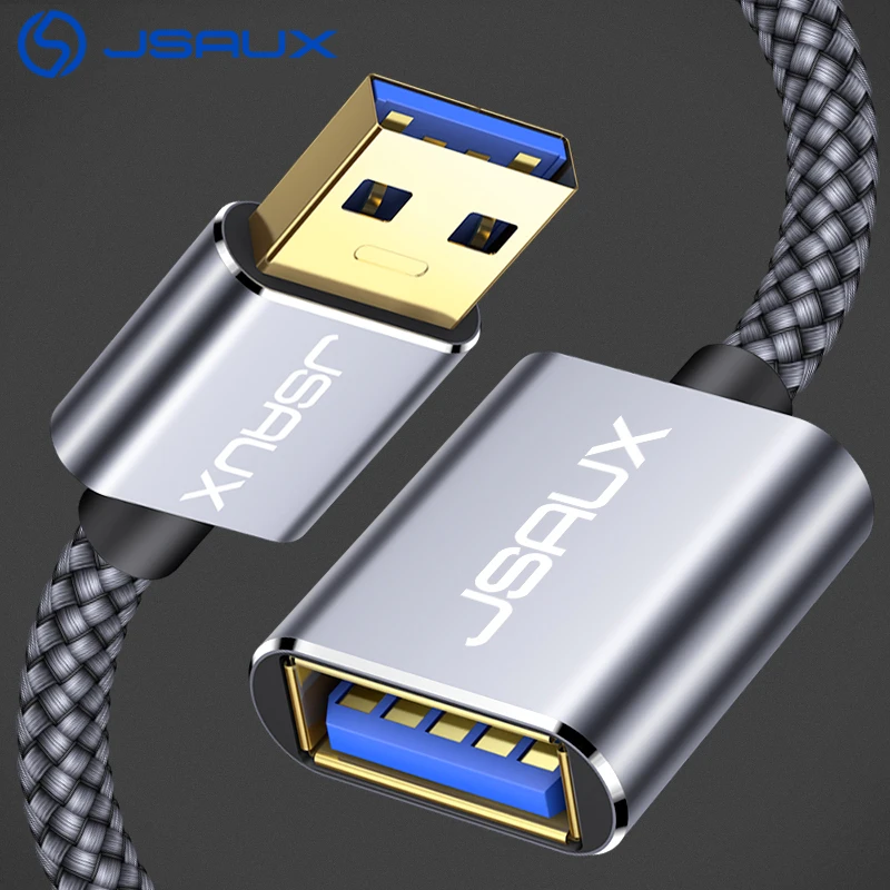 USB кабель удлинитель Jsaux 3 0 для смарт ТВ PS4 Xbox One SSD передачи данных 2 м/3 м|Кабели
