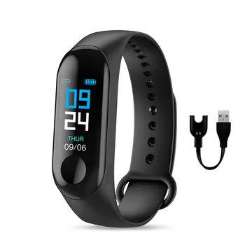 

DannyBossM3 Smart Bracelet Bluetooth Smart Watches Heart Rate/Blood Pressure Monitor/Fitness/Tracker Smart Band M3plus Wristband