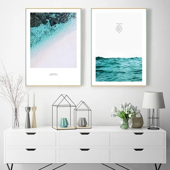 

Nordic Decoration Home Ocean Landscape Wall Art Canvas Painting Bicycle Posters and Prints Wall Pictures Decor for Living Room
