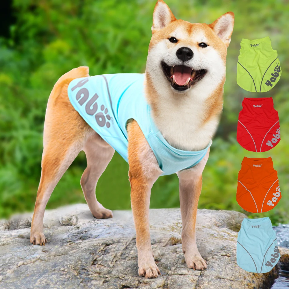 NewPet Cloth Pet Dog Outdoor Summer Breathable Vests Sportswear For Medium/Large Dogs Pets Sport Clothes S/M/L/XL/XXL | Дом и сад