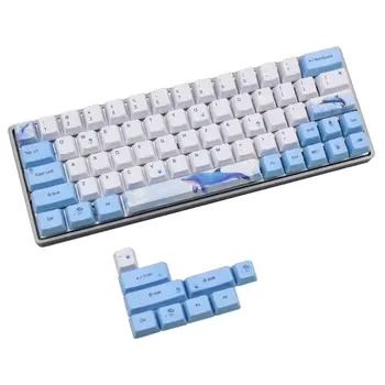 

61+11 Keys OEM PBT Keycaps Full Set Mechanical Keyboard Keycaps PBT Dye-Sublimation Cherry Keycaps