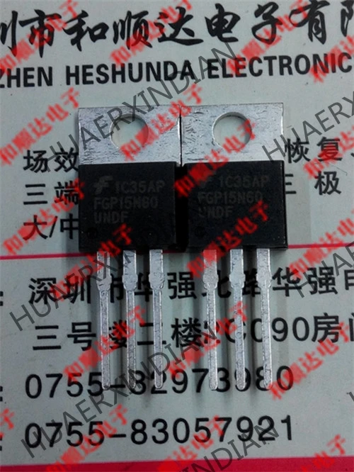 20 шт./лот FGP15N60UNDF TO-220