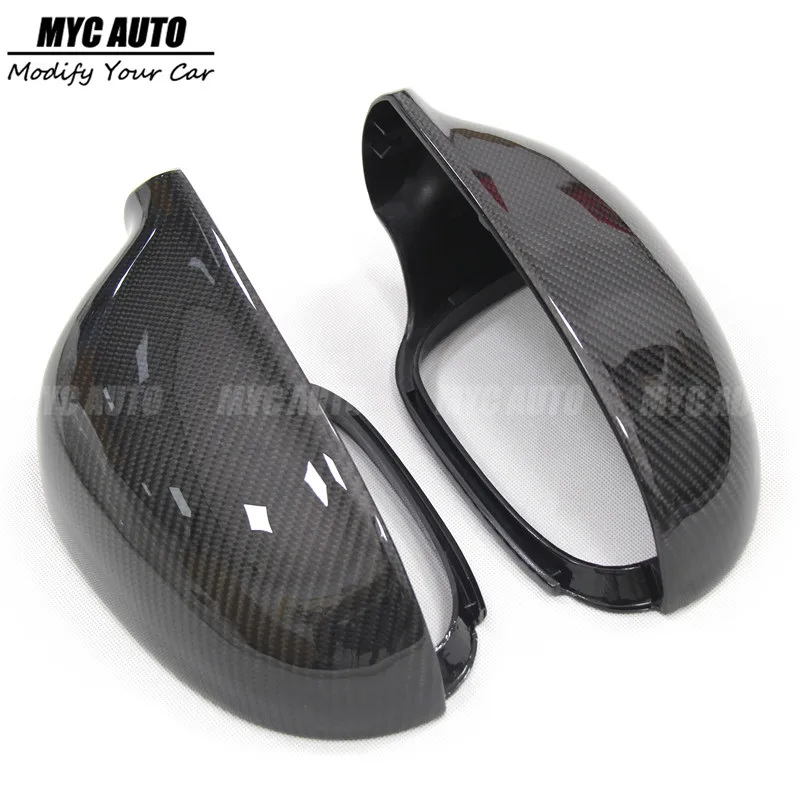 Замена для Volkswagen VW Sagitar 2006 2007 2008-2011 2012 2013- крышка зеркала заднего вида из углеродного волокна