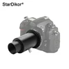 StarDikor Telescope Camera Adapter T-Ring + 1.25" Telescope Mount Adapter + Extension Tube For Nikon/Canon/Sony/Pentax/Olympus 4
