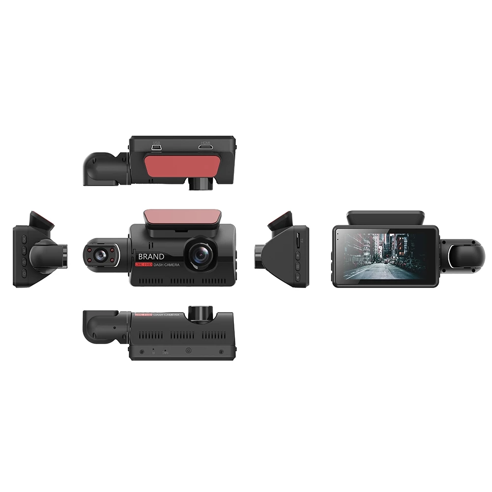 Автомобильная камера в зеркале с заднего вида видеорегистратор для автомобиля