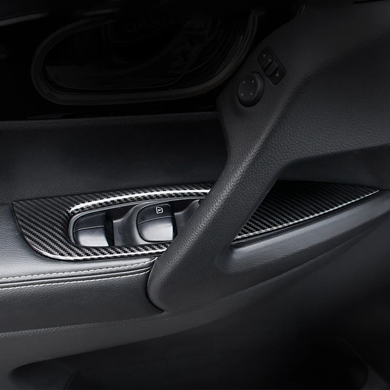 Автомобильный Стайлинг ABS панель крышка Блестки для Nissan Qashqai J11- Внутренняя дверь окна переключатель лифт панель Крышка