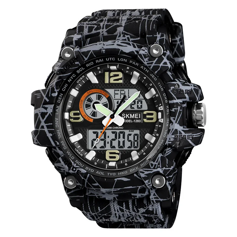 

TurnFinger Multifunctional Waterproof Outdoor Sports Men's Electronic Watch Fashion Luxury High-end Quality Hot Sale Gift 2020