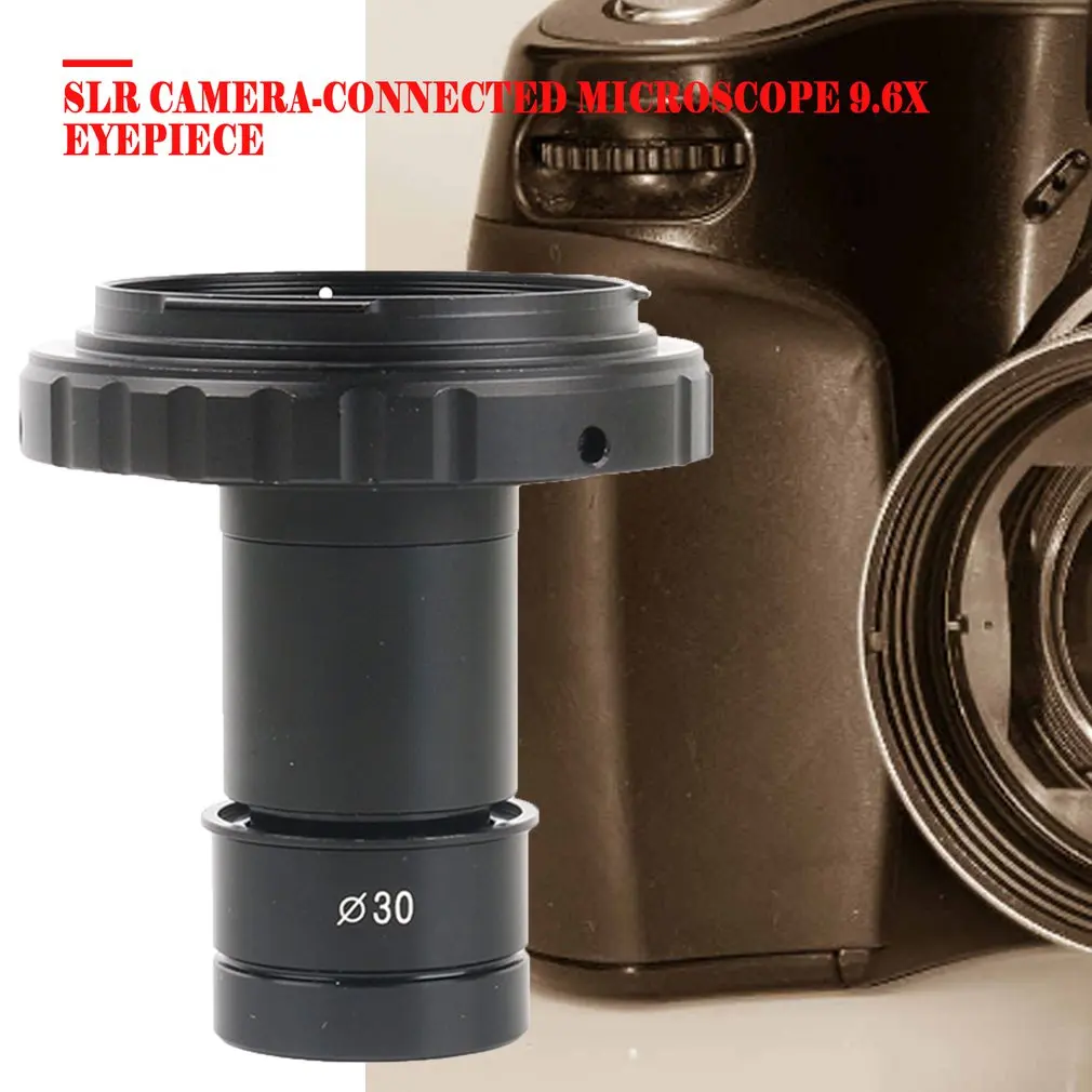23,2 мм 30 мм цифровой для Canon SLR камера адаптер Интерфейс T2 адаптер 9.6X окуляр объектив Fo Биологический микроскоп