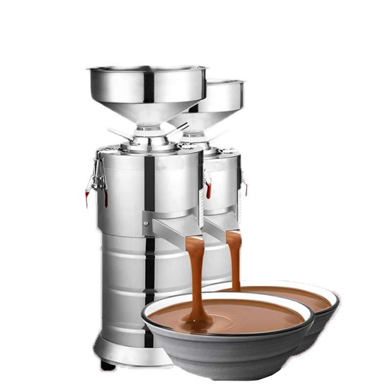 

Electric Small Automatic Grinder Refiner Sesame Sauce Machine Peanut Butter Machine 220V/380V