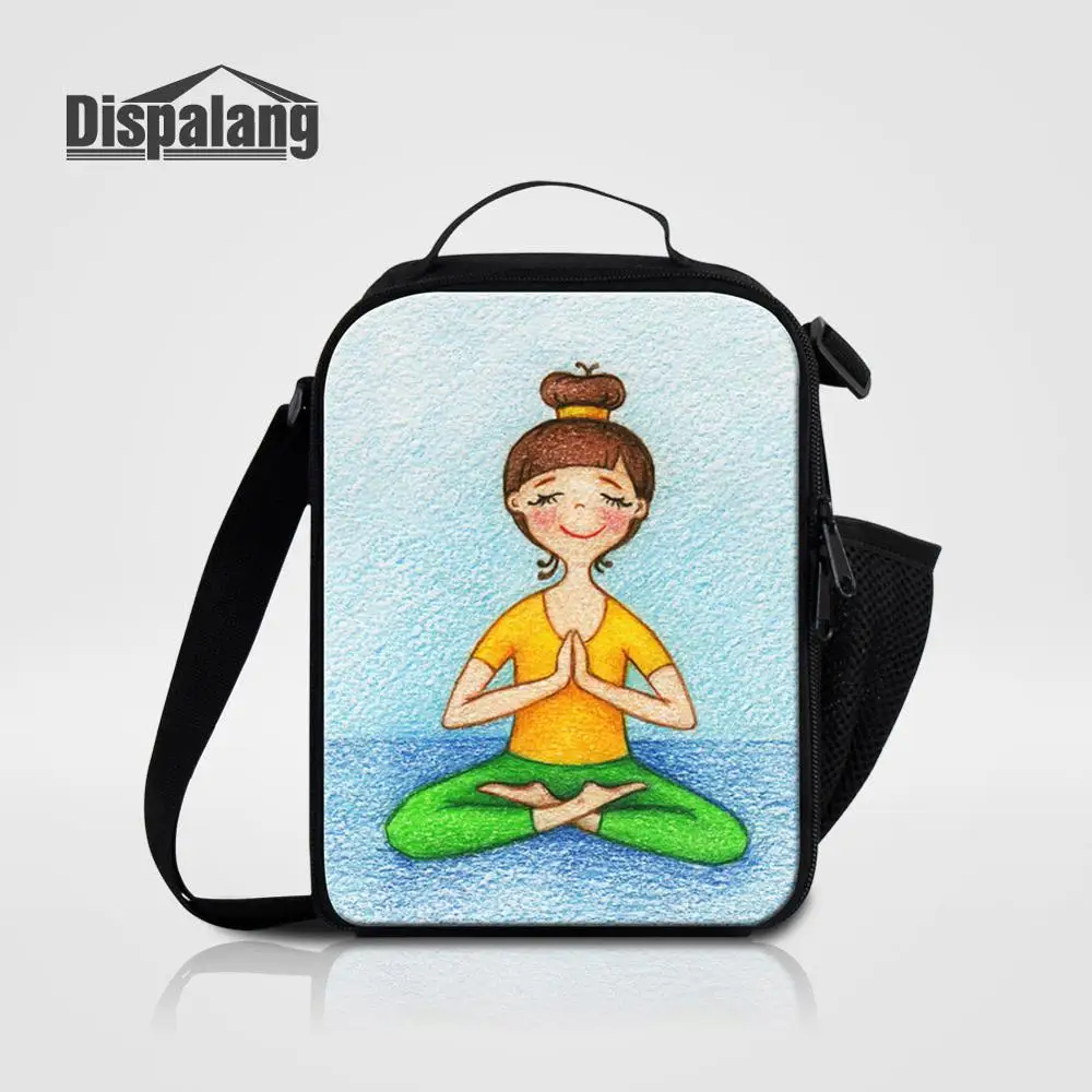Lunch Bag18 Русский Matryoshka, кукольный ланч-мешок для женщин, маленький брезентовый обеденный мешок для еды, на заказ, мультяшная сумка-холодильник для студенток, сумки для пикника - Цвет: Lunch Bag18