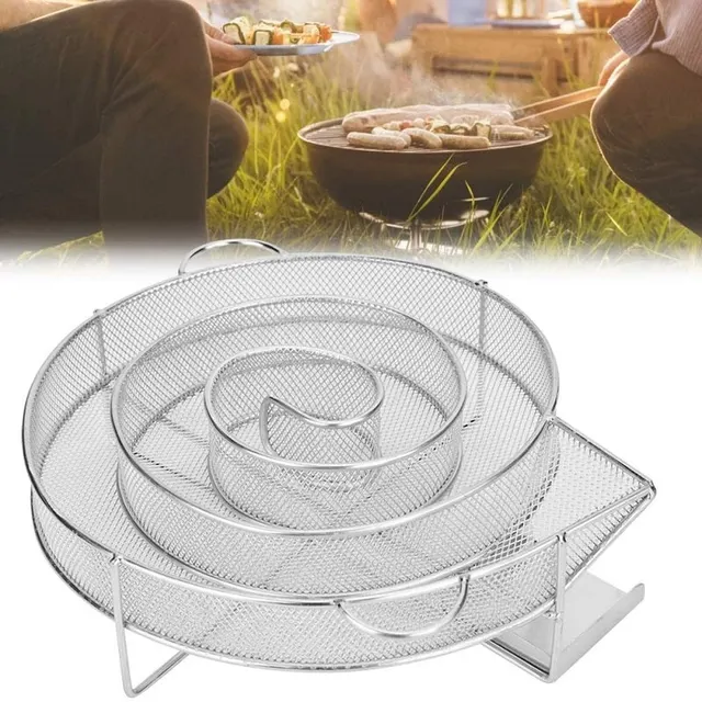 Hideg Füstgenerátor A Grill Fa Forgács Dohányzó Doboz Por Forró És Lazac Hús Főzés Rozsdamentes Bbq Szerszámok - Image 4