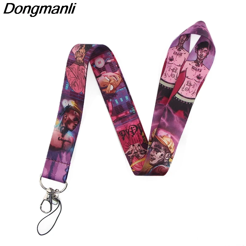 P3946 Dongmanli Lil открытый ожерелье бейдж со шнурком ID Lanyards/Мобильный телефон Веревка/ключ нашейные ремешки Ремешки
