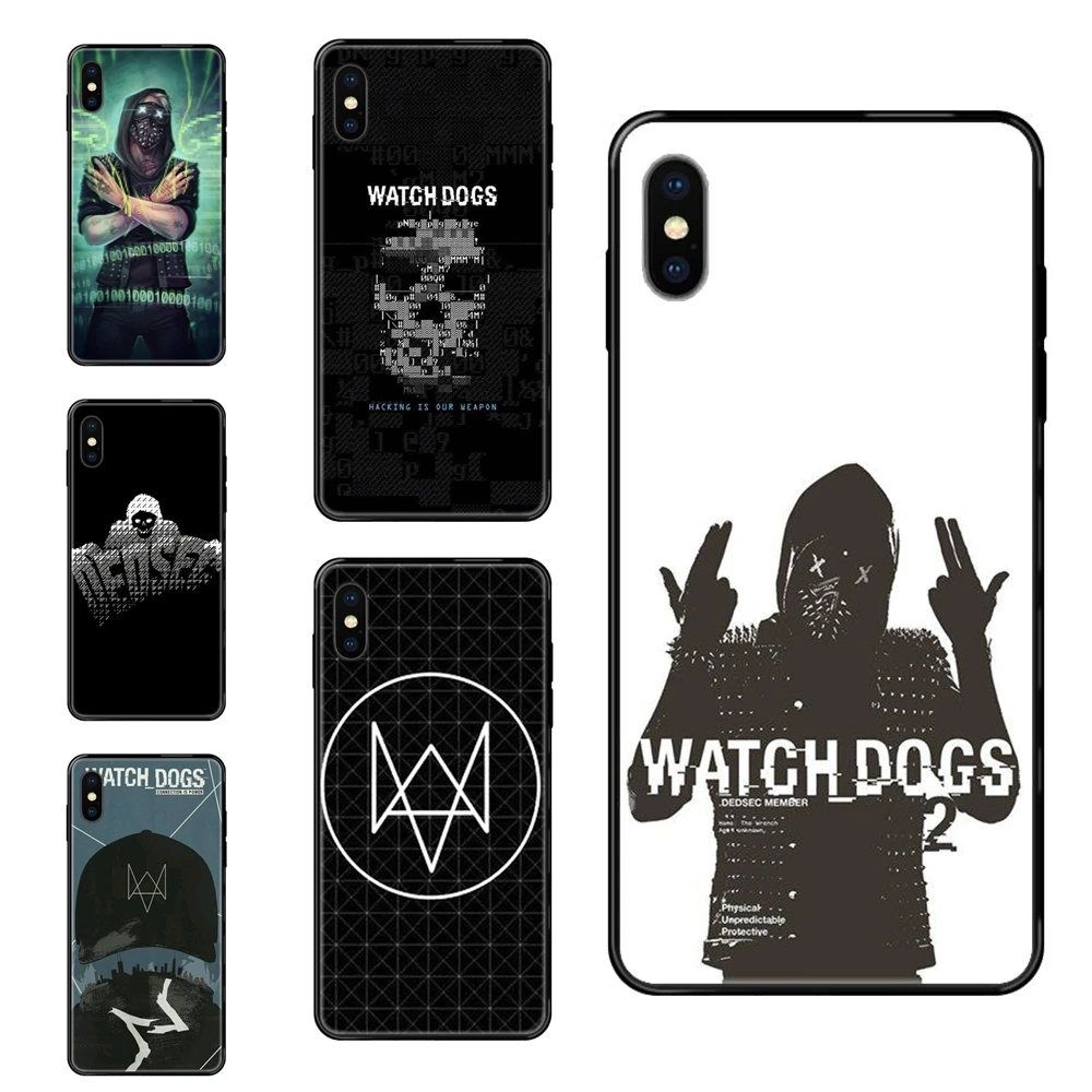 Half Price Watch Dogs New Personalized For Xiaomi Redmi 3S 4X 4A 5 5A 6 6A 7 7A 8 8A 8T 9 9A K20 K30 S2 Y2 Pro Plus Ultra Black | Мобильные