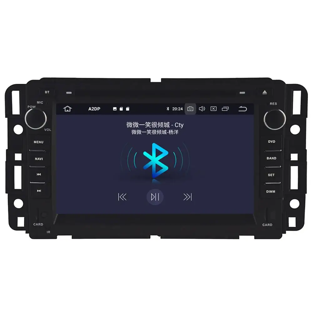 Android 9 с ips DSP экраном для Chevrolet Traverse Tahoe Commuter GMC автомобильный радиоприемник с навигацией GPS мультимедиа головное устройство плеер DVD