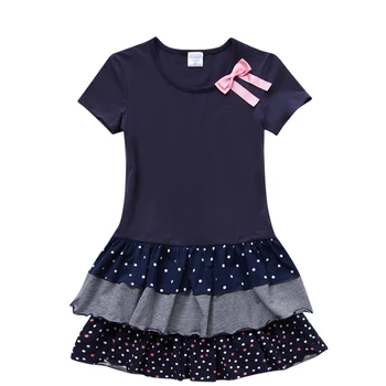 

Brand New Kids Tutu Princess Dress For Girls 2020 Girls Dress European Style Girls Summer Costume Cotton Children Dress 3-8 Year