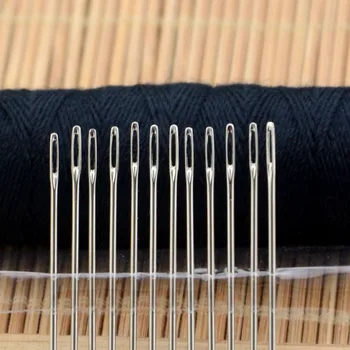 

25Pcs/lot Large Eye Sewing Needles Sewing Pins Set Home DIY Crafts Household Sewing Accessories