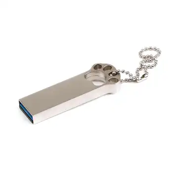 

metal Usb 3.0 Flash Drive Pen Drive Pendrive Usb Stick Flash Drive With Keychain Thumb Drive Foot