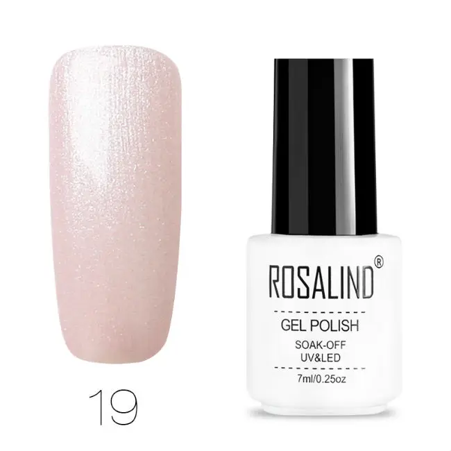 19 ROSALIND Гель-лак для ногтей все для маникюра Полупостоянный Vernis верхнее покрытие УФ светодиодный Гель-лак впитываемый для ногтей художественный Гель-лак для ногтей - Цвет: 19