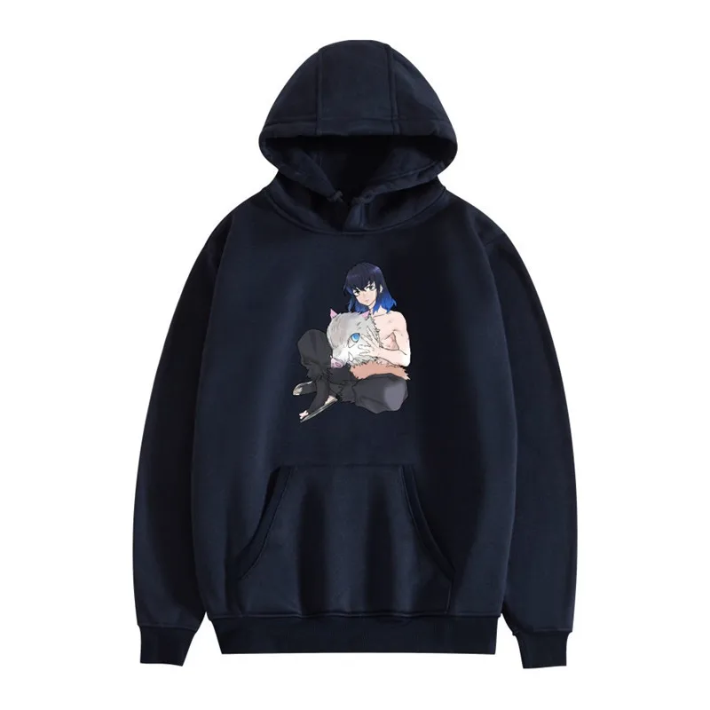 Демон убийца Детские кофты с капюшоном и Sweaetshirts! Новые мужские модные принты