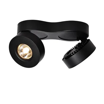 

Dimmable Surface Mounted LED Downlights Angle Adjustable COB Ceiling Lamp Spot Lights 14w 20w Rotating LED Light AC85-265V