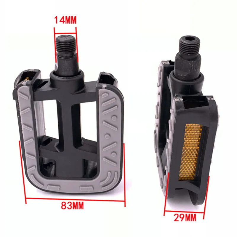 

1 Pair Bike Pedals Outdoor Road Bicycle Riding Cycling Widened Component Tool