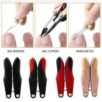 

Multifunction Stainless Steel Nail Clipper Set Professional Nail Clippers Set Manicure Pedicure Nail Tool Beauty Tools Kit