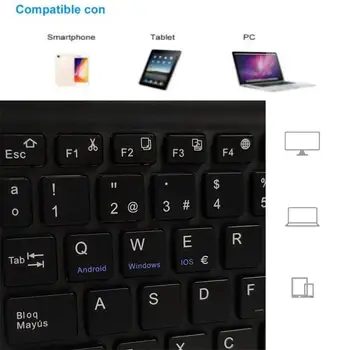 

Universal Wireless Bluetooth Keyboard Ultra Slim Hebrew Spanish 9.7 inch 6.15